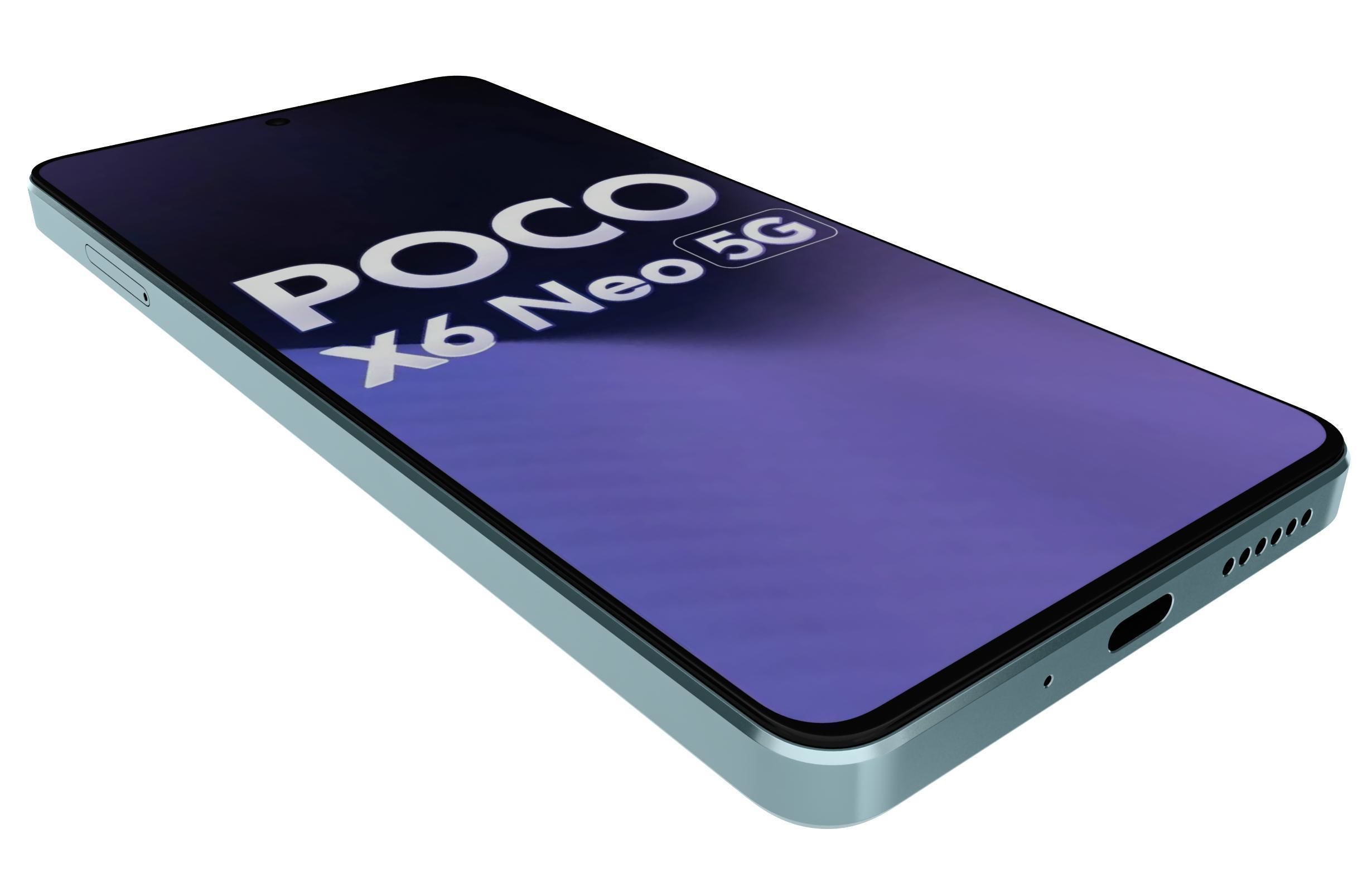 Xiaomi Poco X6 Neo All Colors 3D model_7