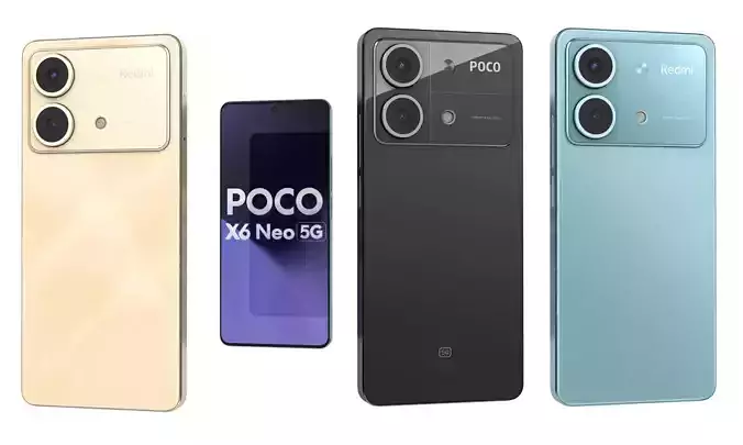 Xiaomi Poco X6 Neo All Colors