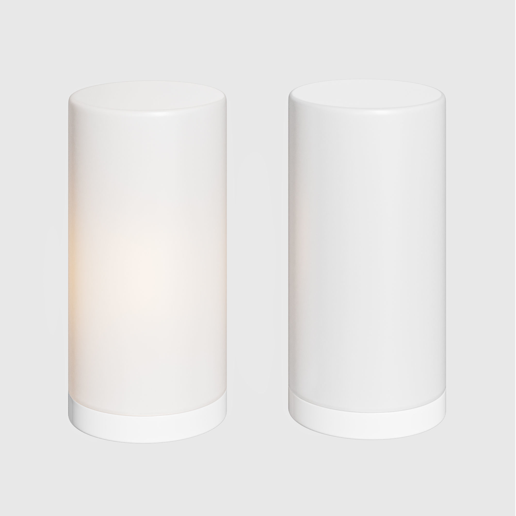 IKEA SOLVINDEN LED table lamps set 3D model_5