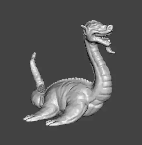 NESSIE 2006 PVC FIGURE MINIATURE MONSTER PLASTIC TOY MYTH 3D print model
