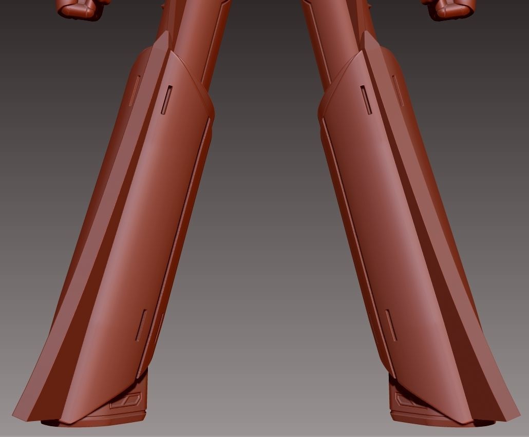 Robot Raideen 3D print model_28