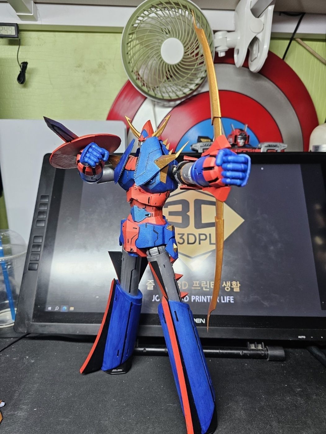 Robot Raideen 3D print model_14