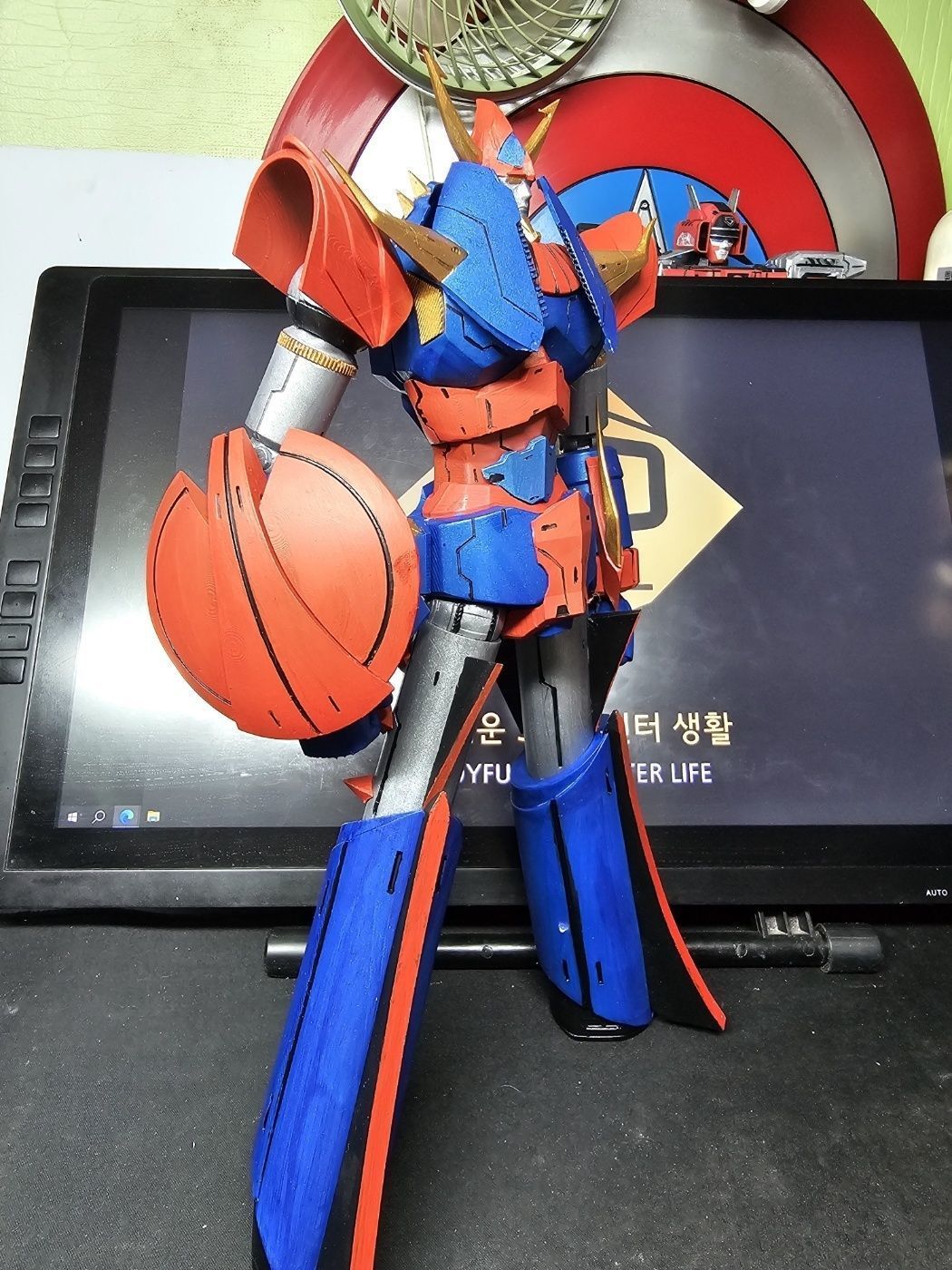 Robot Raideen 3D print model_2