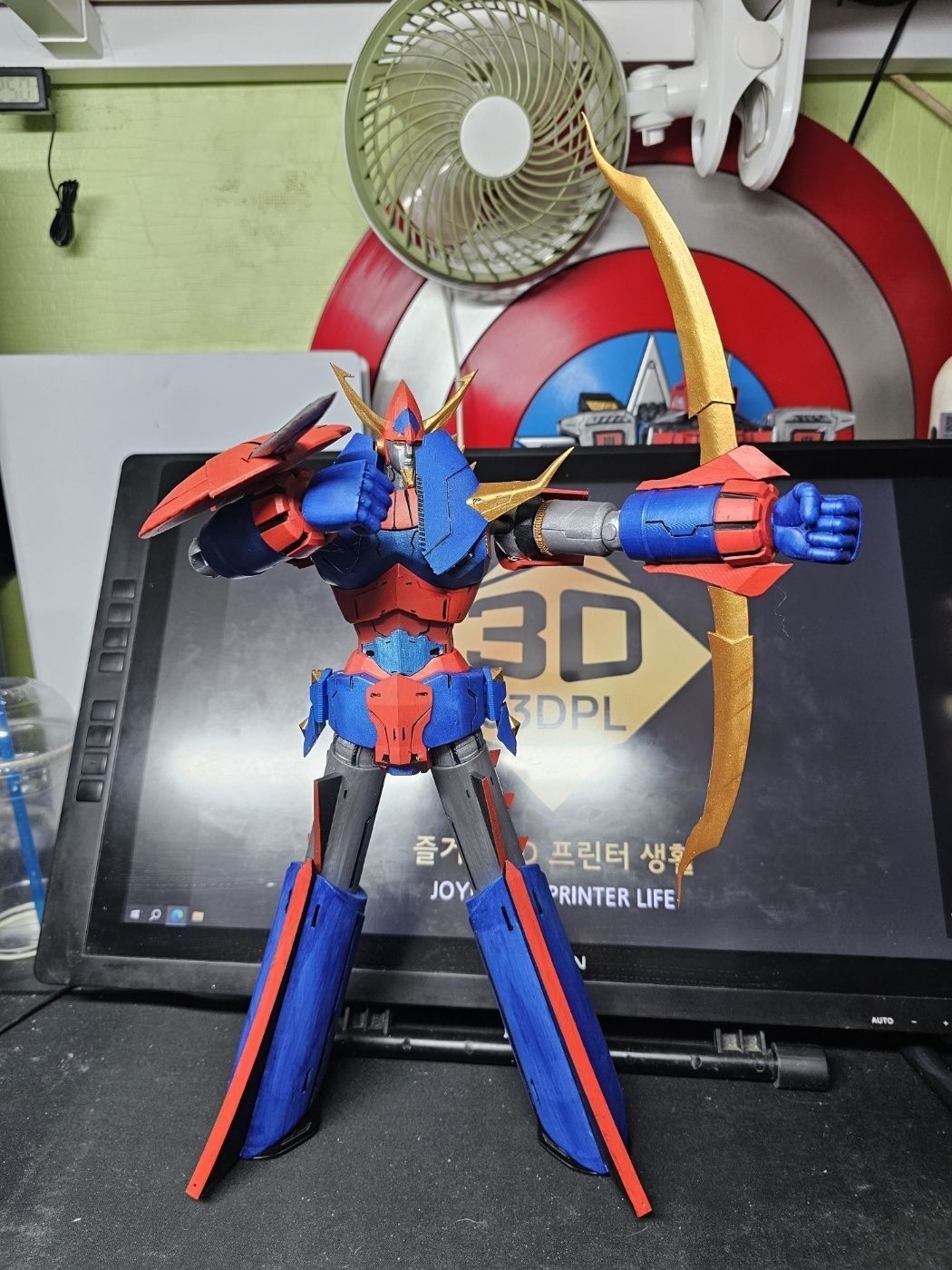 Robot Raideen 3D print model_13