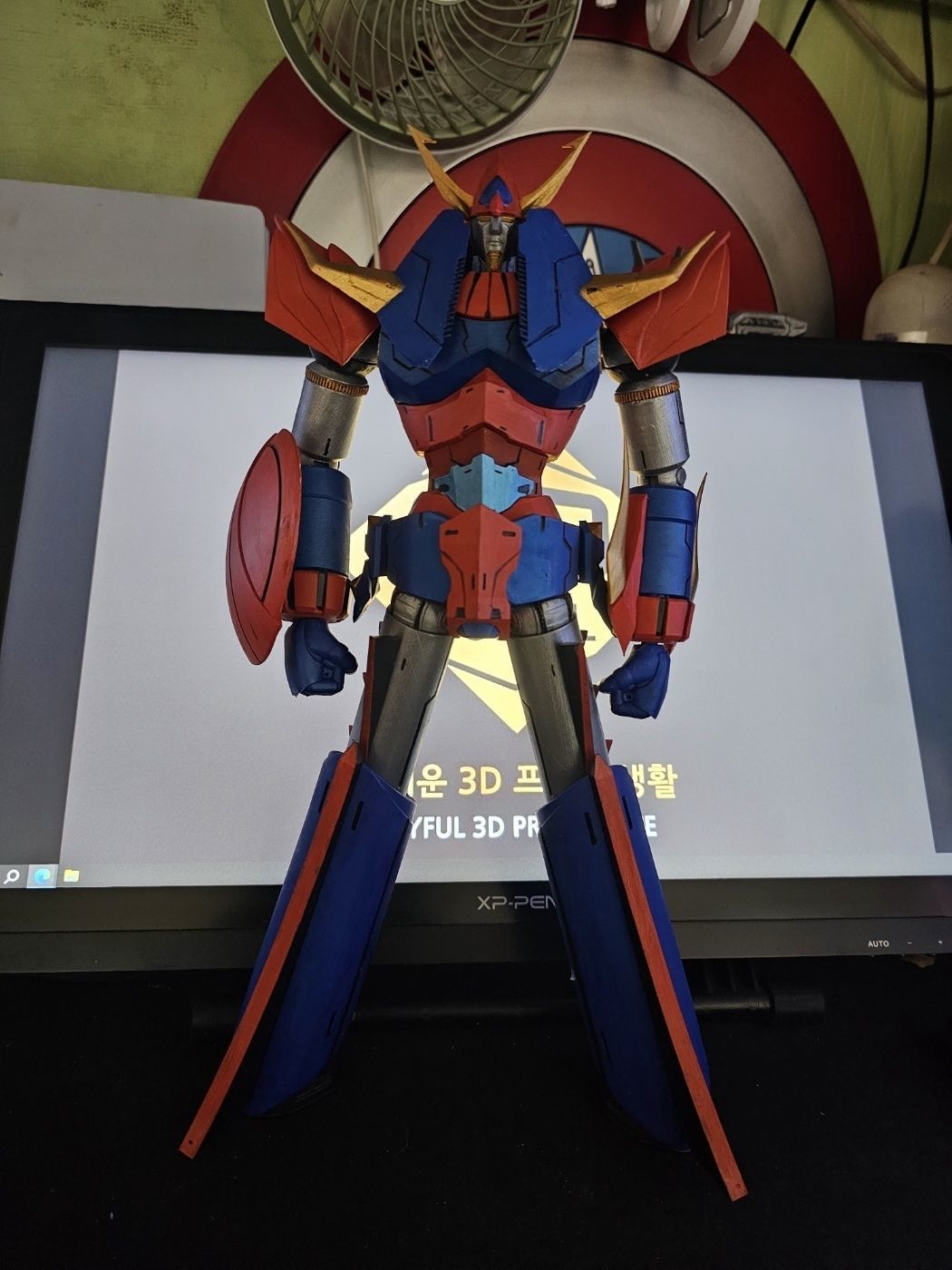 Robot Raideen 3D print model_16