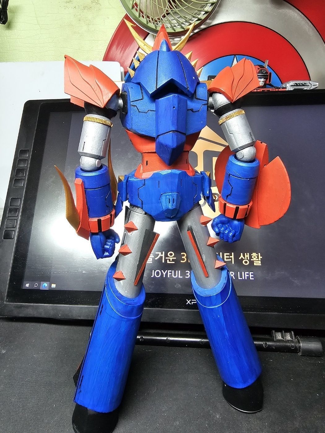 Robot Raideen 3D print model_1