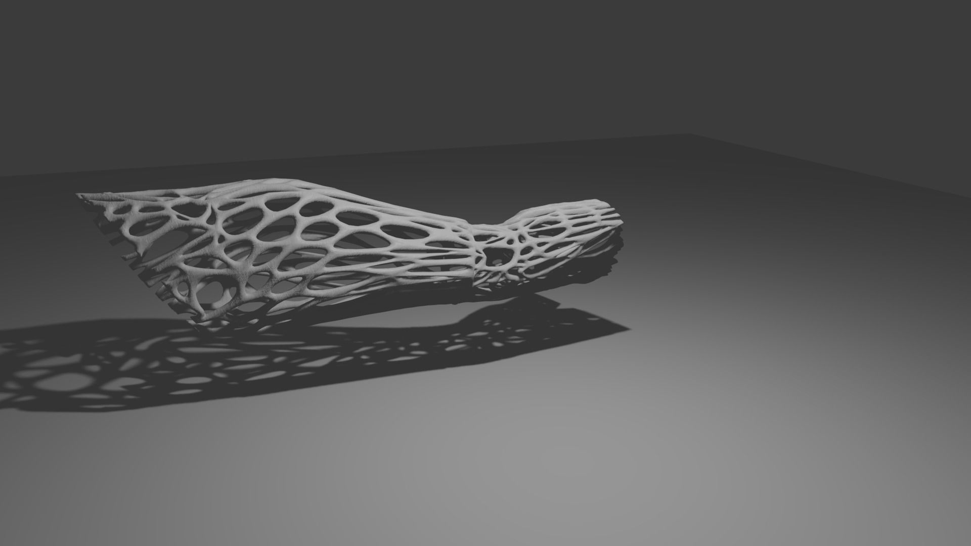 Voronoi Arm Cast 3D Model 3D model_2