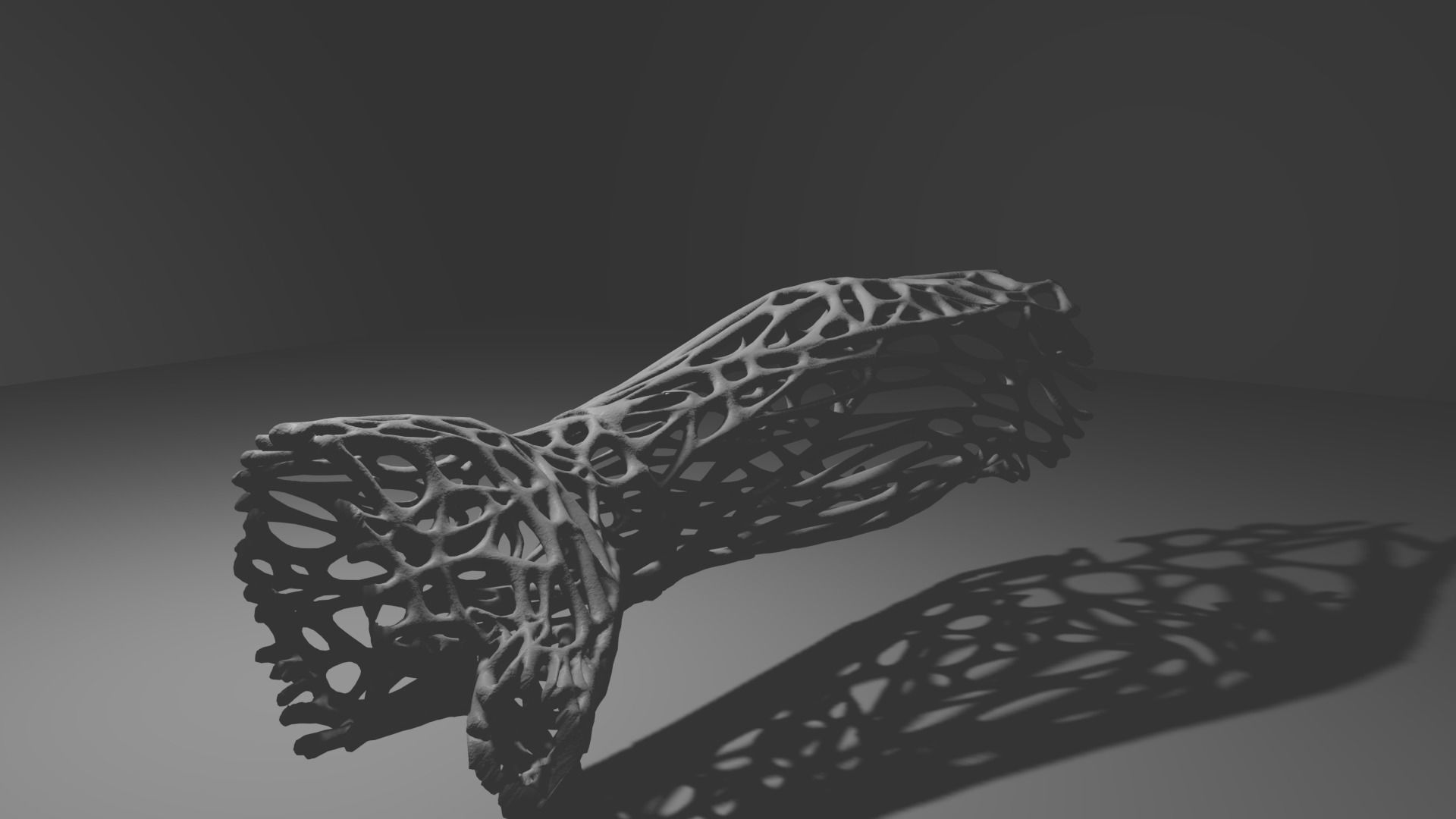 Voronoi Arm Cast 3D Model 3D model_3