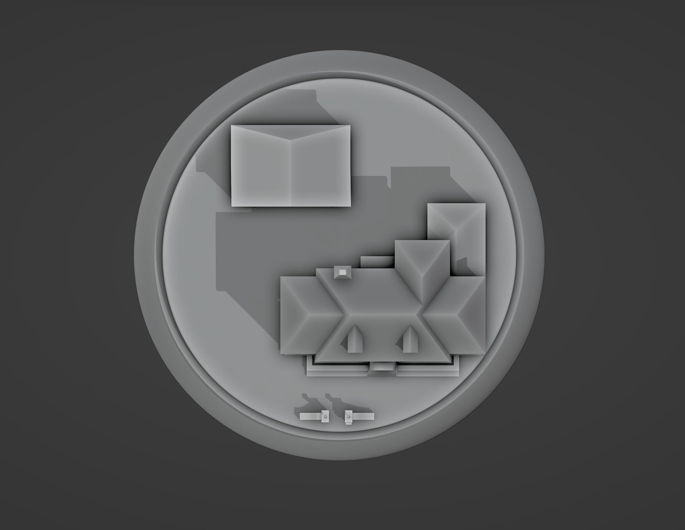 Home alone House and Garage 3D print model_6