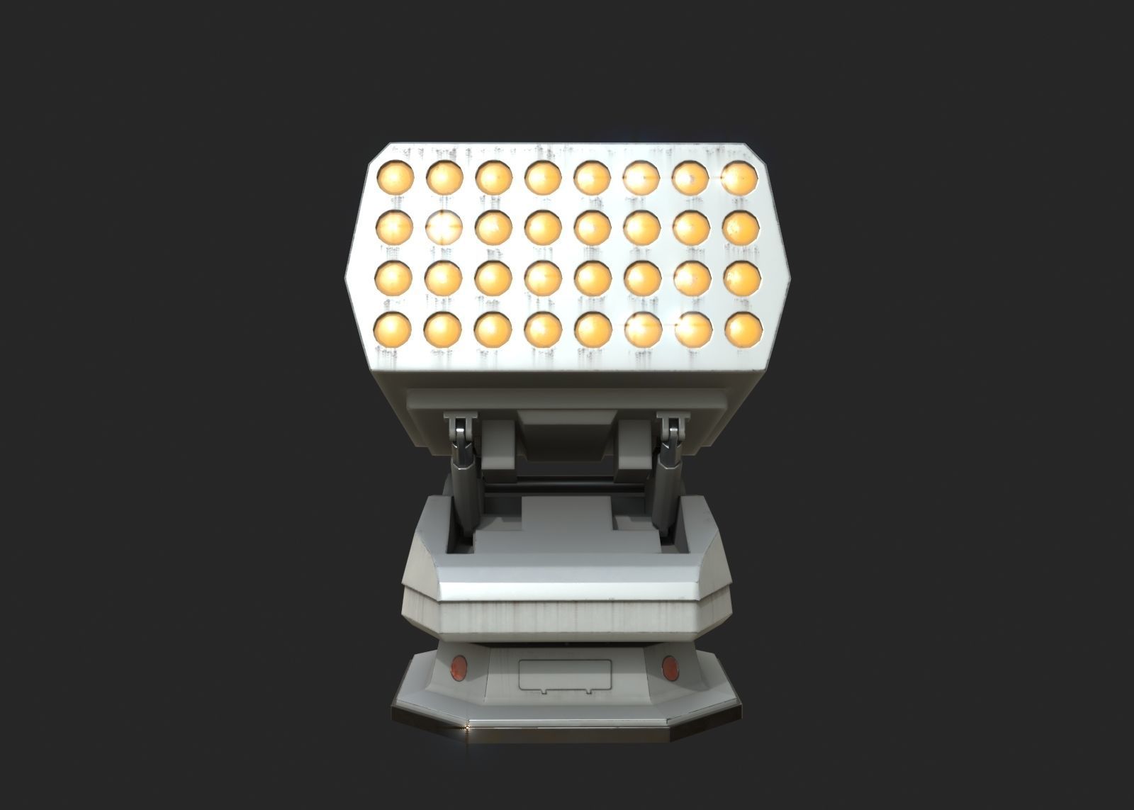 Chinese Navy Type 726-4A decoy launching device Low-poly 3D model_6