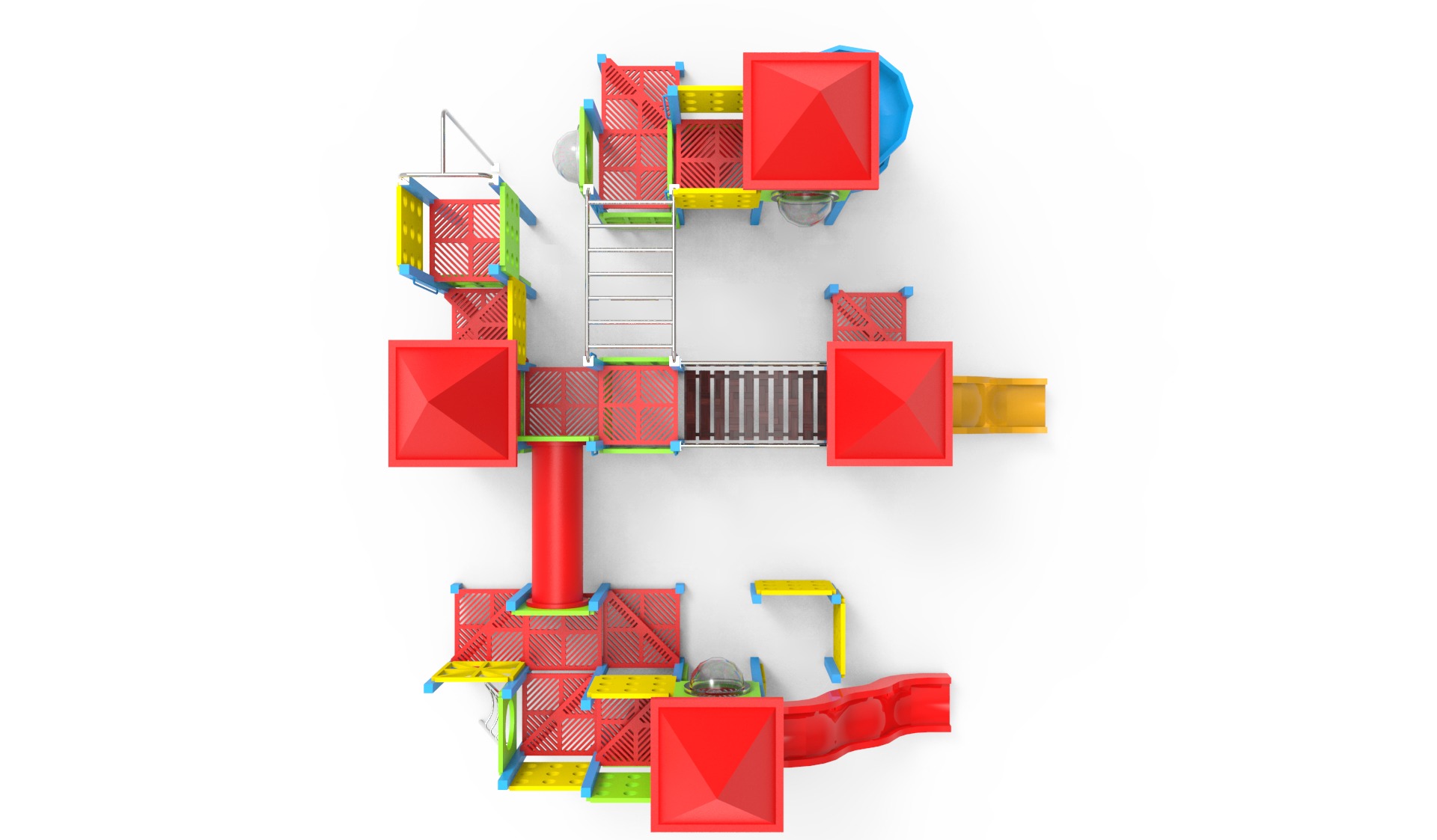 Play Ground  Low-poly 3D model_5