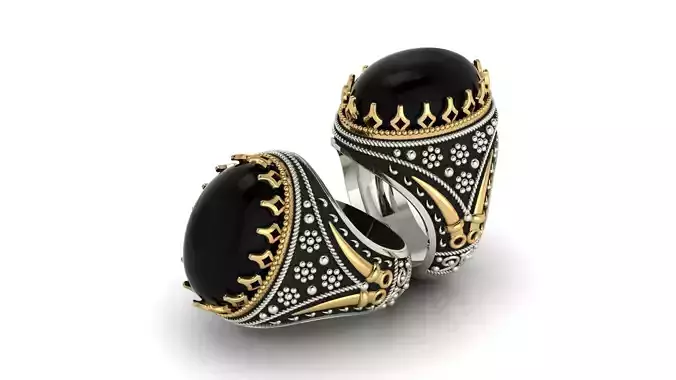 Turkish Onyx Ring