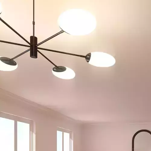 Salon Chandelier Opaque - Copenhagen