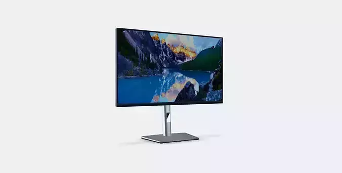 Dell P2722H Professional Low-poly 3D model