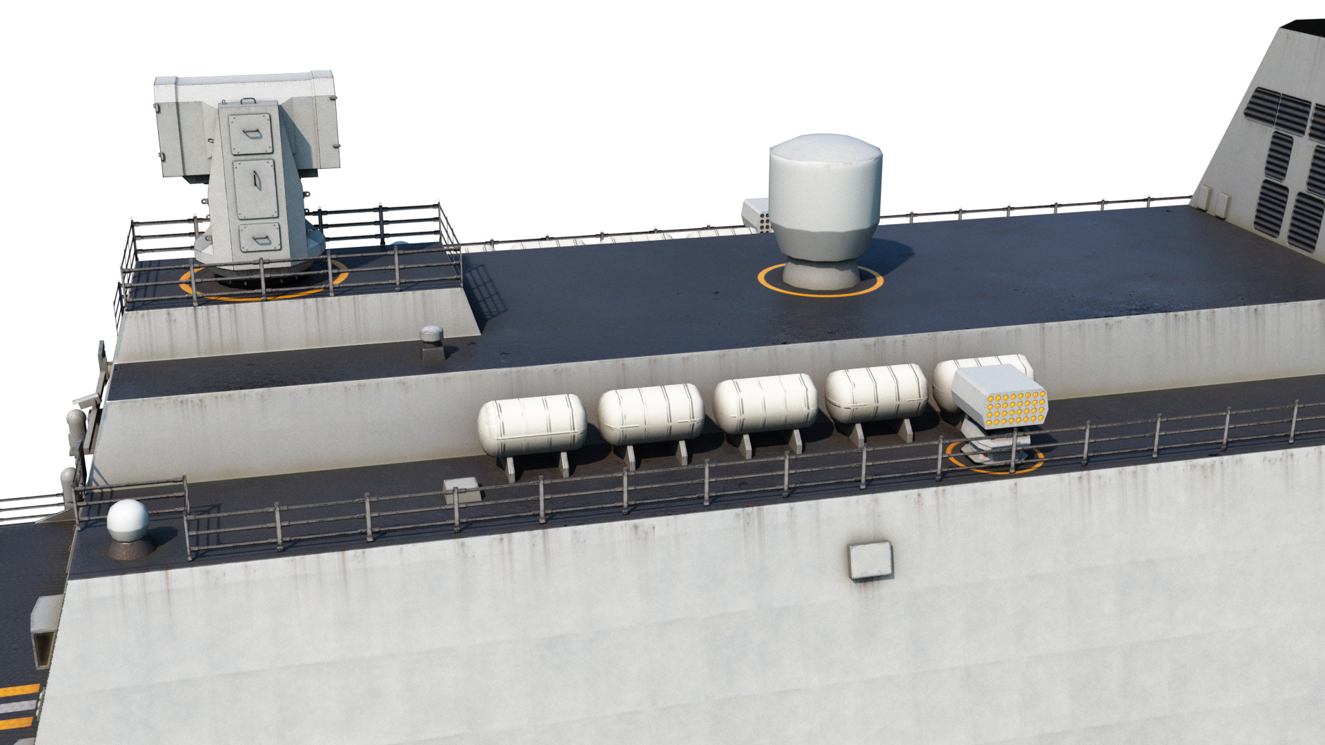 PLAN Type 054B frigate Chinese Navy Jiangkai III class Low-poly 3D model_13