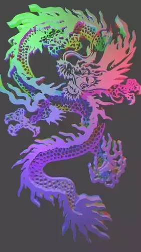 Chinese Dragon Portrait