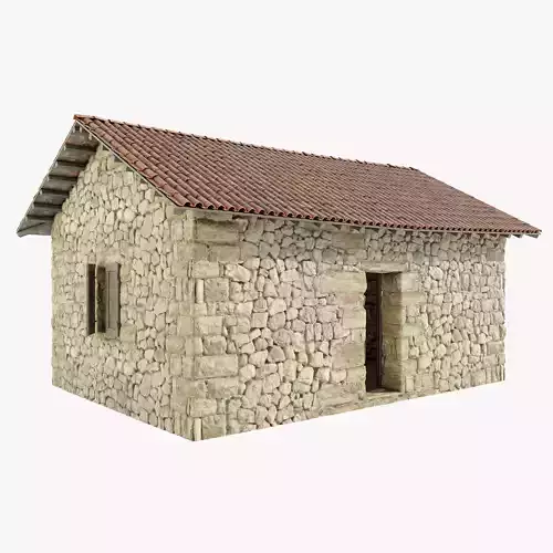 Old Italian Stone Shed