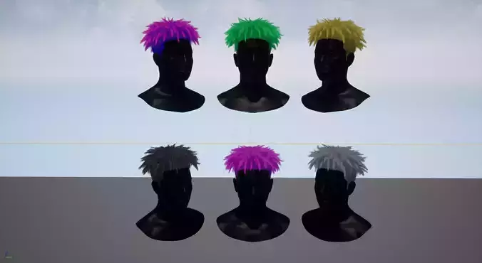 Real time afro dreadlocks hairstyle