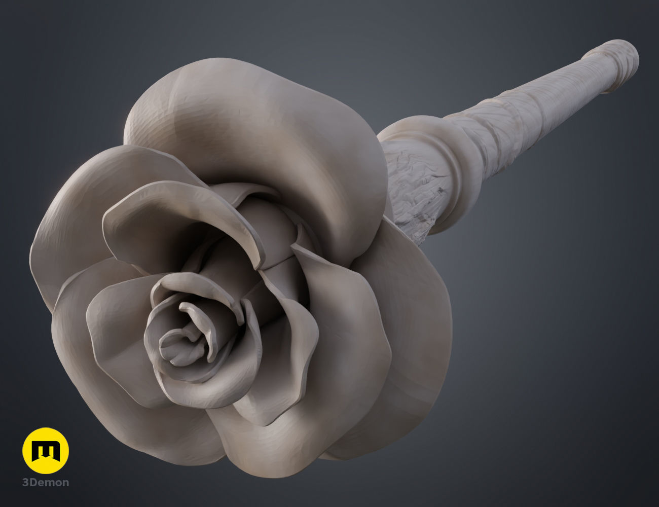 Aurelie Dumont wand 3D print model_7