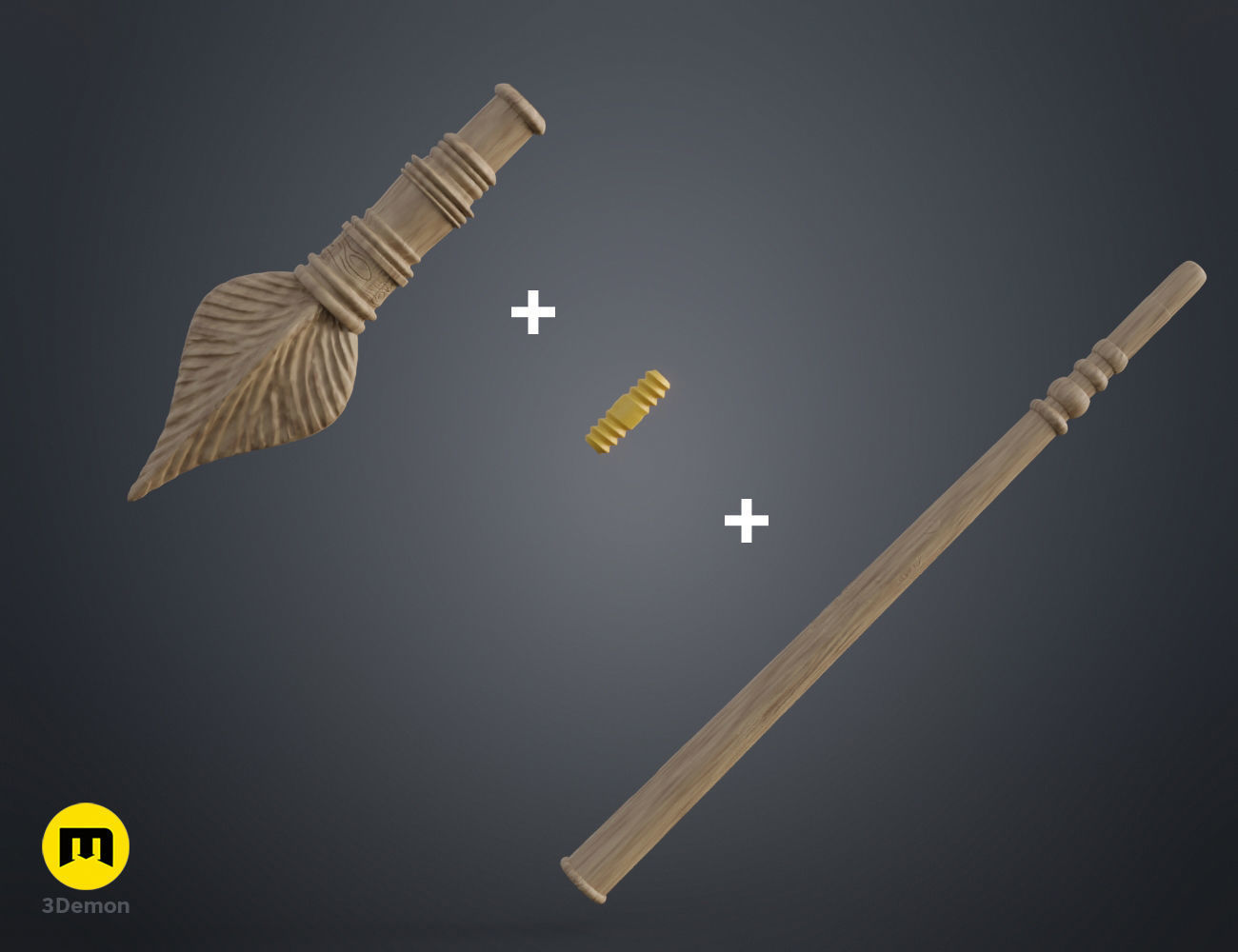 Gabrielle Delacour wand 3D print model_6