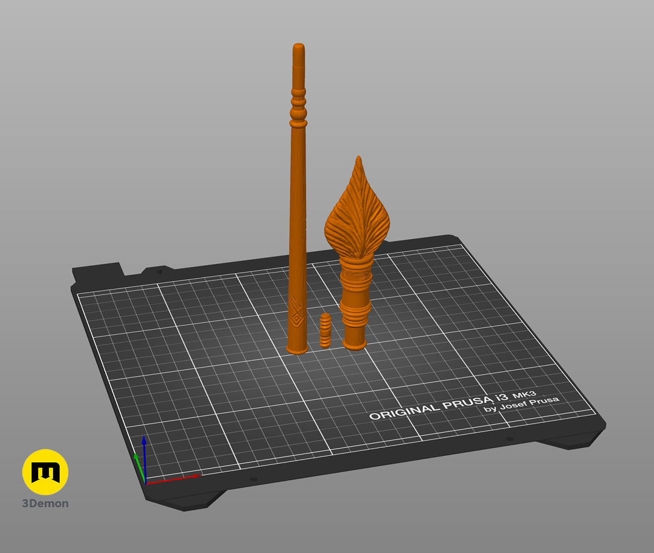 Gabrielle Delacour wand 3D print model_4