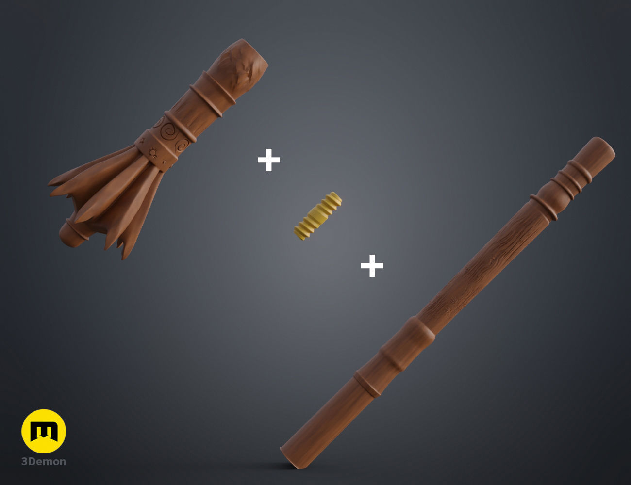 Luc Millefeuille wand 3D print model_6