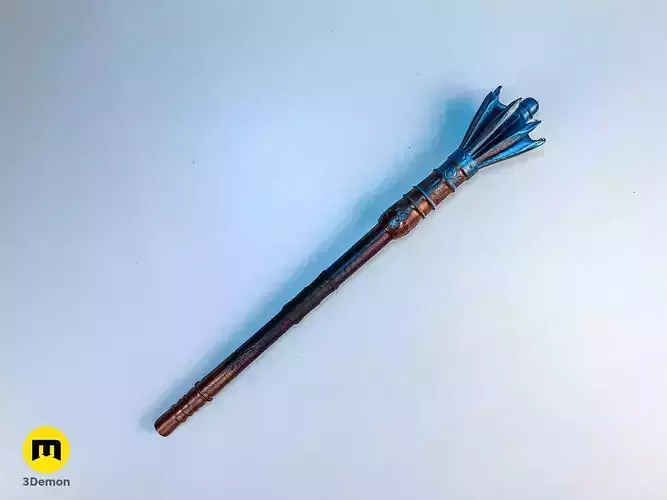 Luc Millefeuille wand 3D print model Luc Millefeuille wand 3D print model