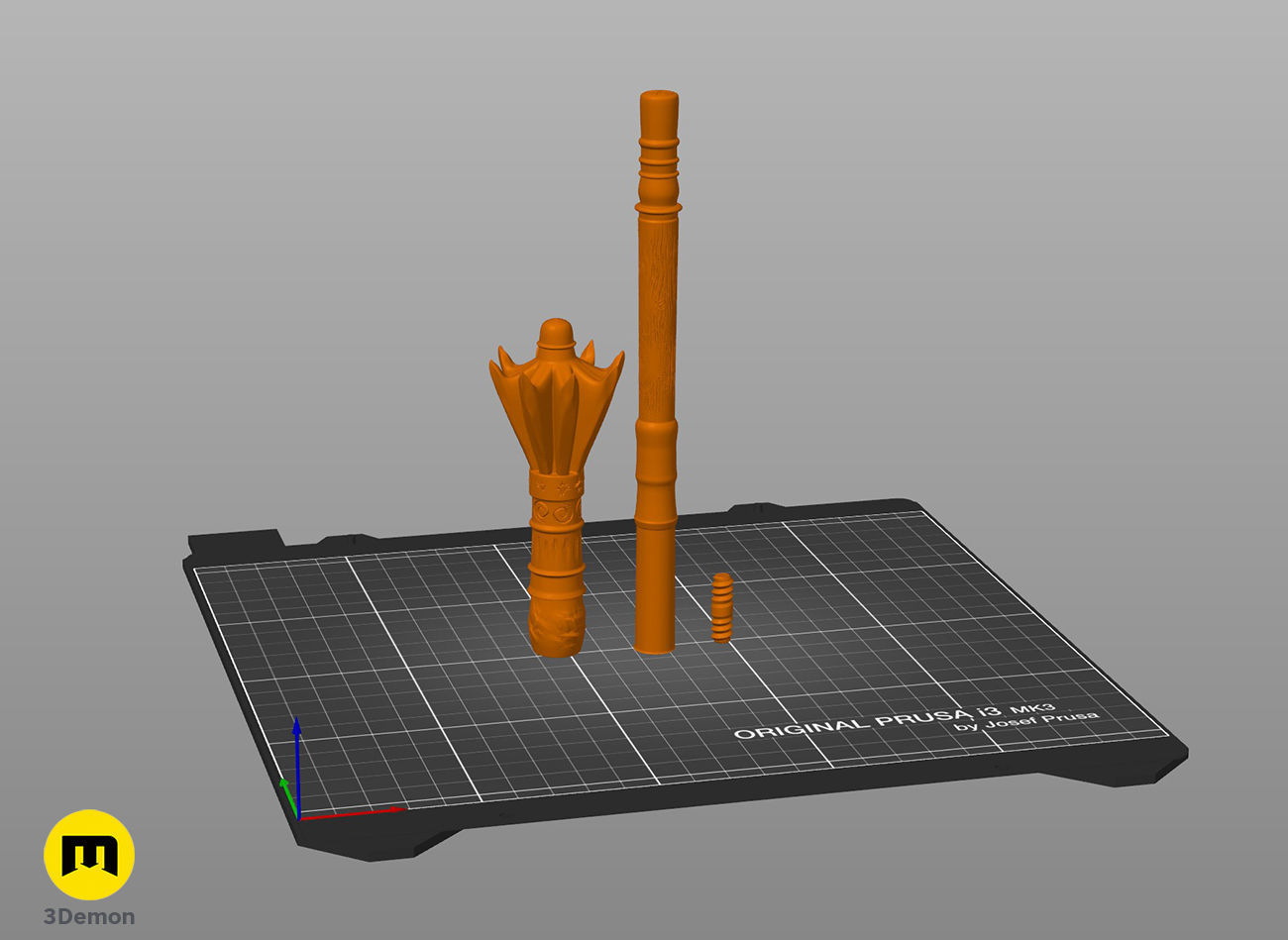 Luc Millefeuille wand 3D print model_4