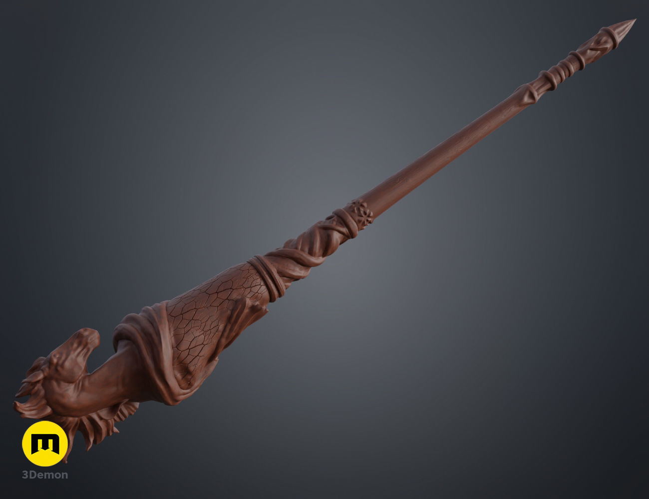 Vincent Duc wand 3D print model_5