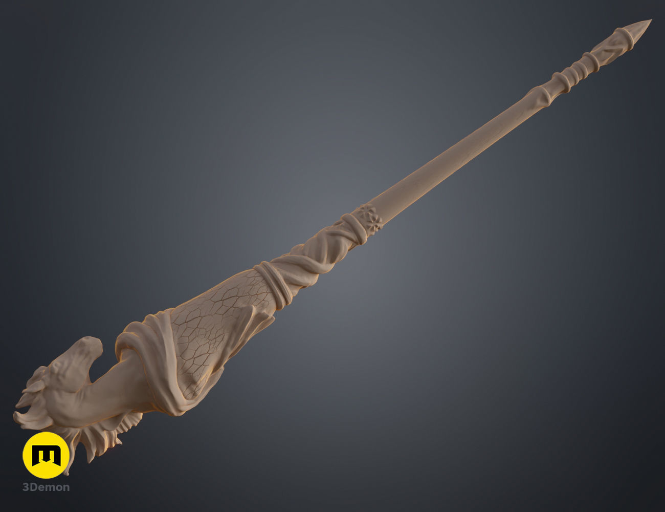 Vincent Duc wand 3D print model_8