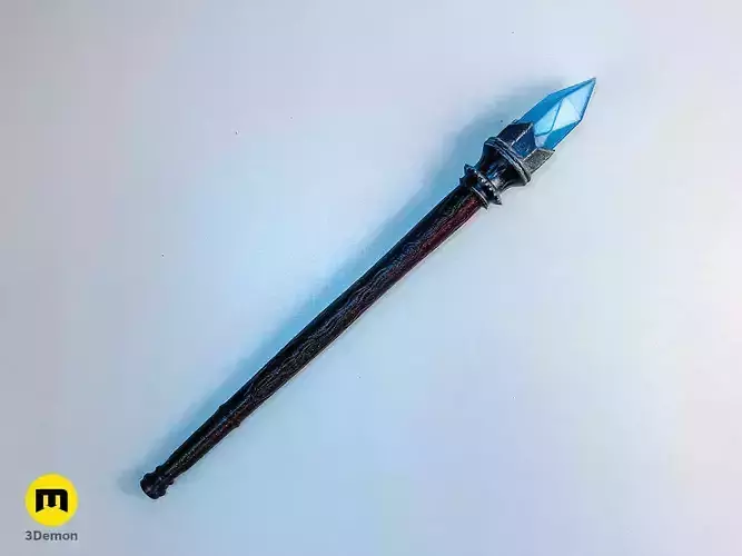 Davet Dumont wand 3D print model Davet Dumont wand 3D print model