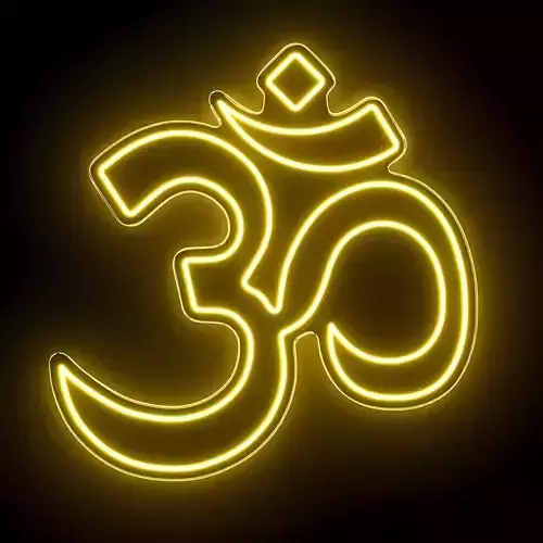 OM Neon Sign