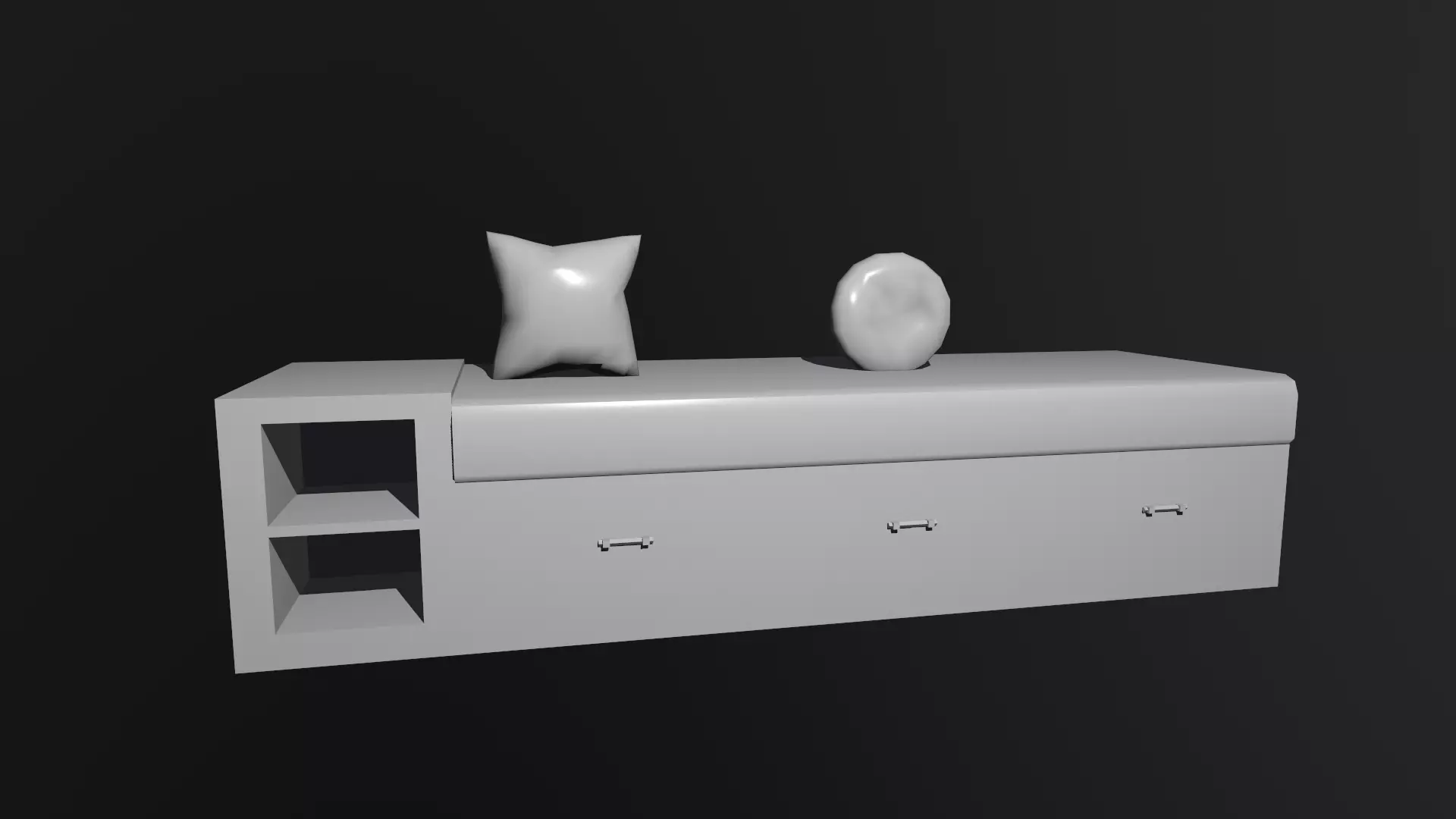 coach Free low-poly 3D model
