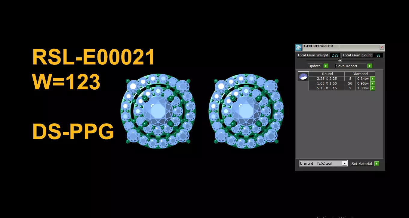 Fantastic Earring really popular in Asia Free 3D print model