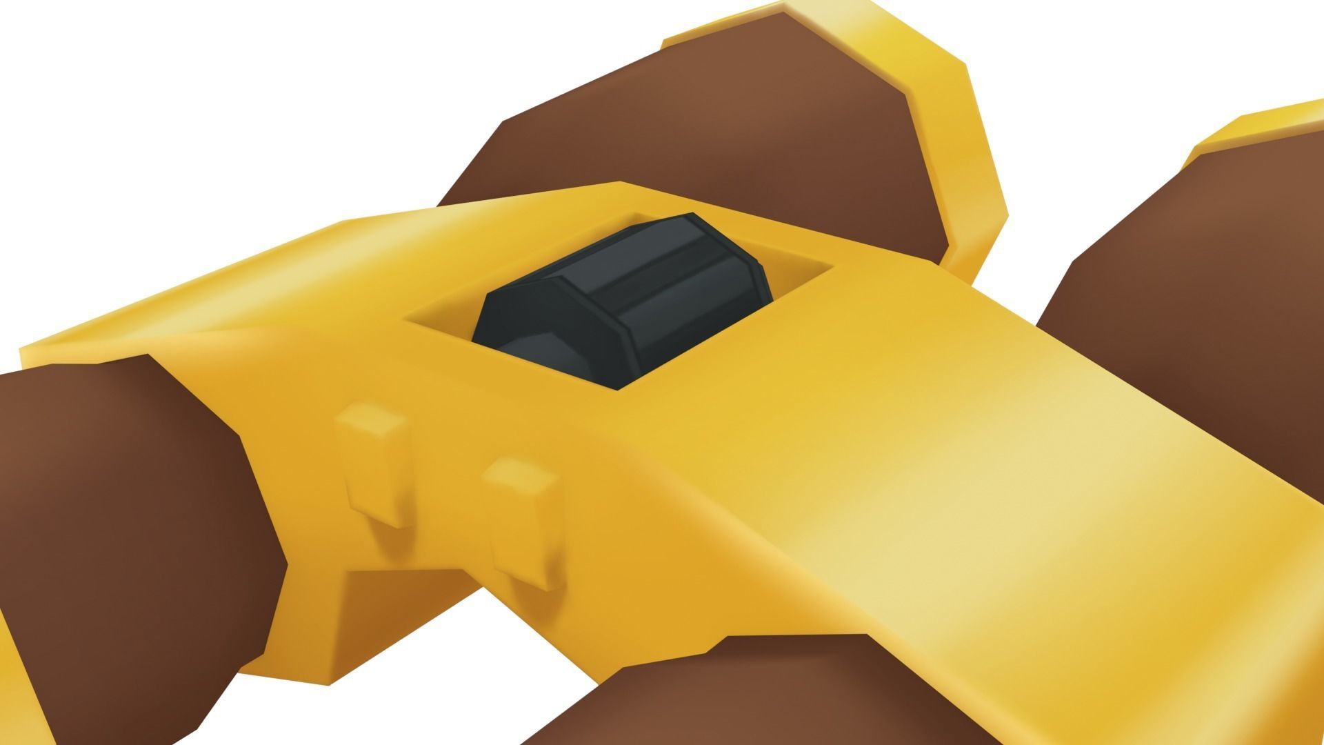 Binocular - Hand Painted 3D model_5