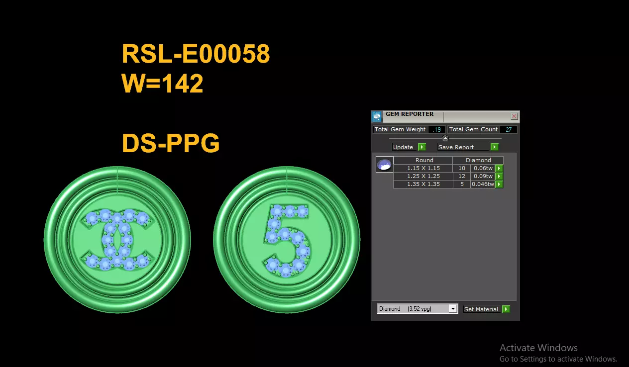 Fantastic Earring really popular in Asia Free 3D print model