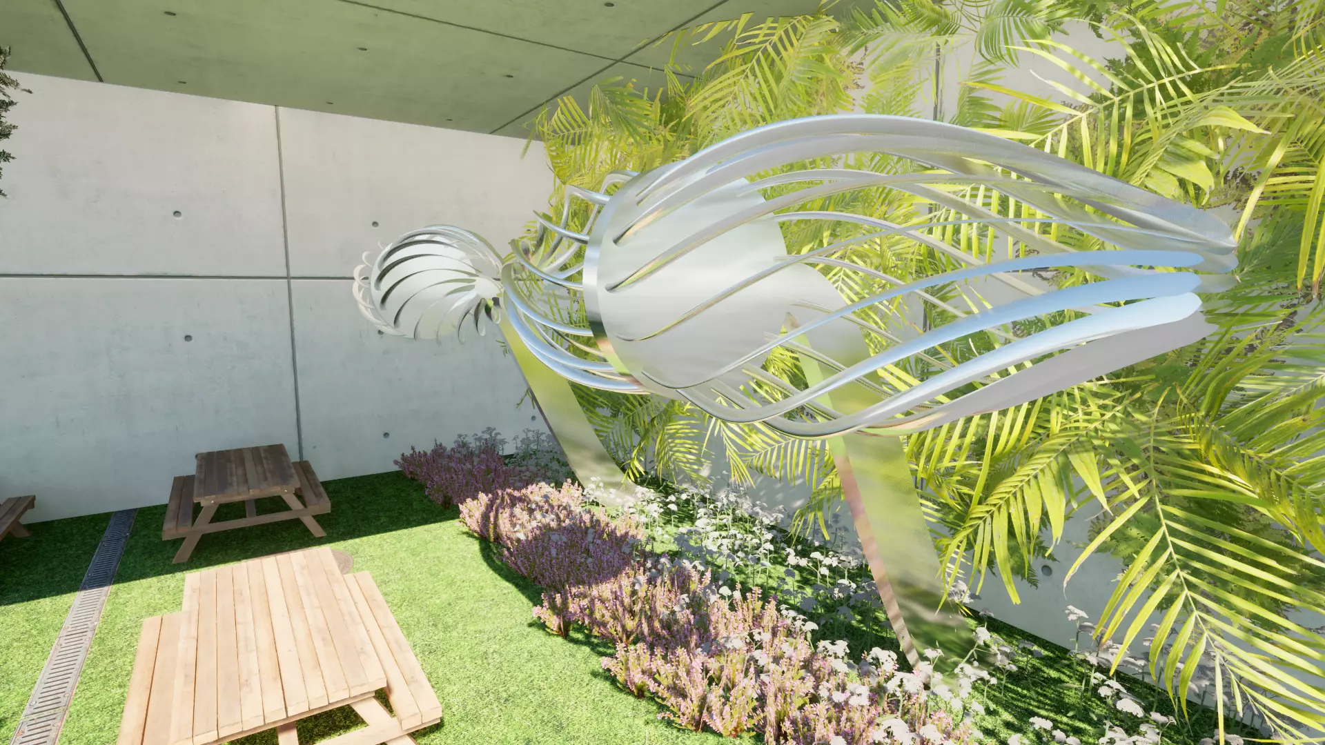 Garden Sculpture Free 3D print model