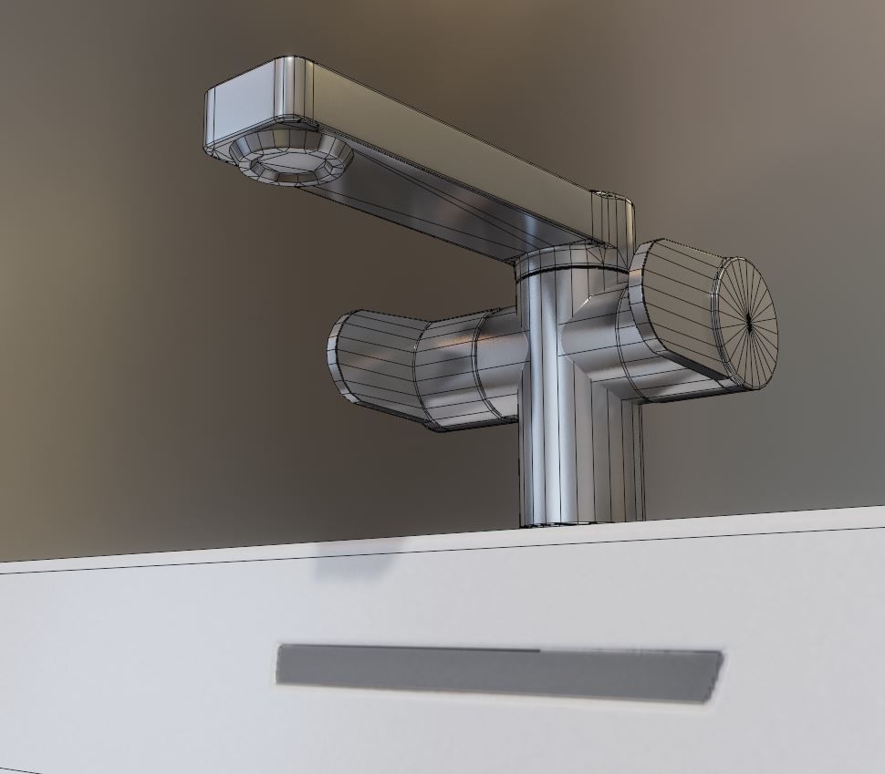 Bathroom Interior Package 2 3D Model Collection_29