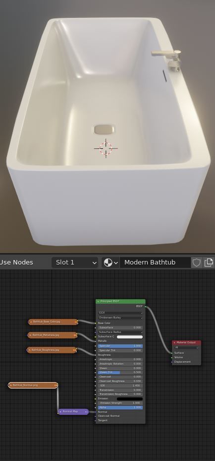 Bathroom Interior Package 2 3D Model Collection_28