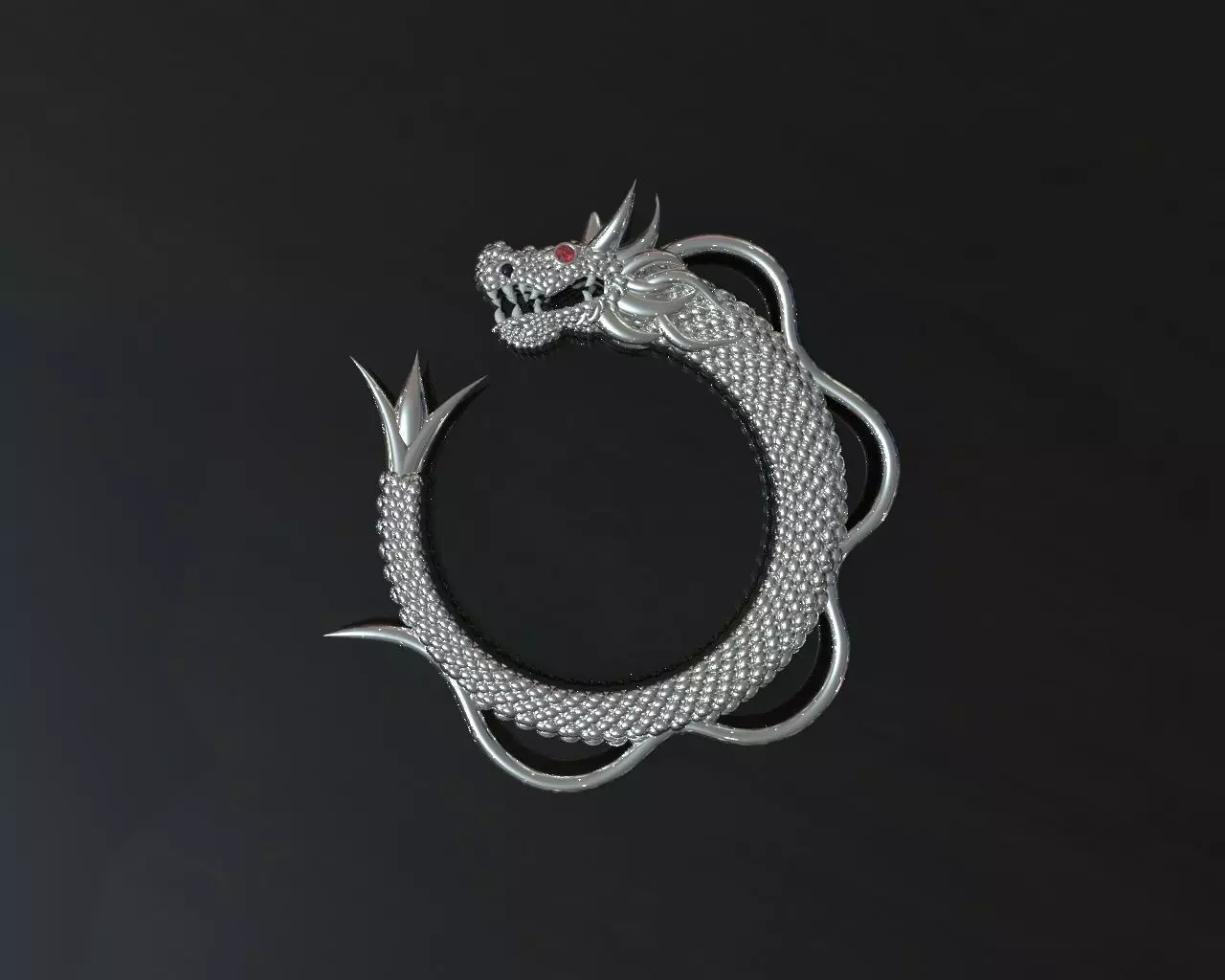 Dragon Ring 3D print model