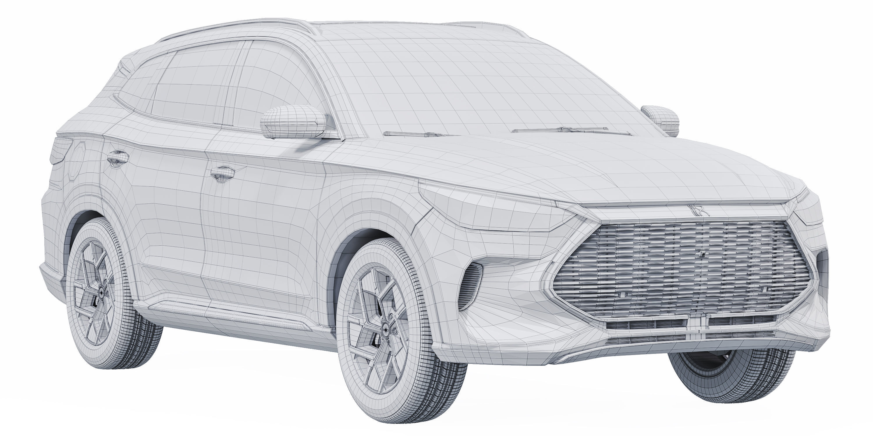 BYD Song Plus DM-I 3D model_4