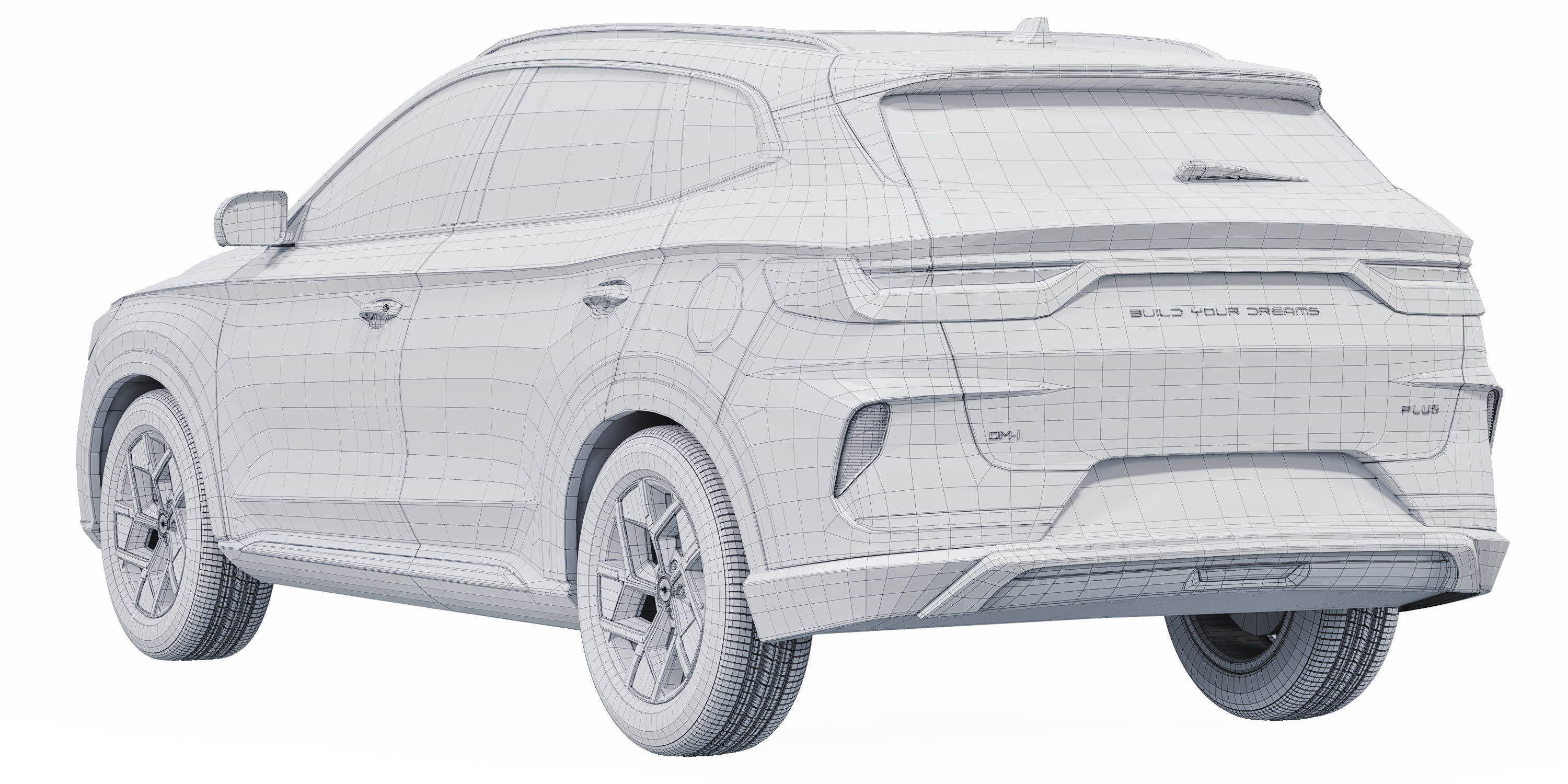 BYD Song Plus DM-I 3D model_5