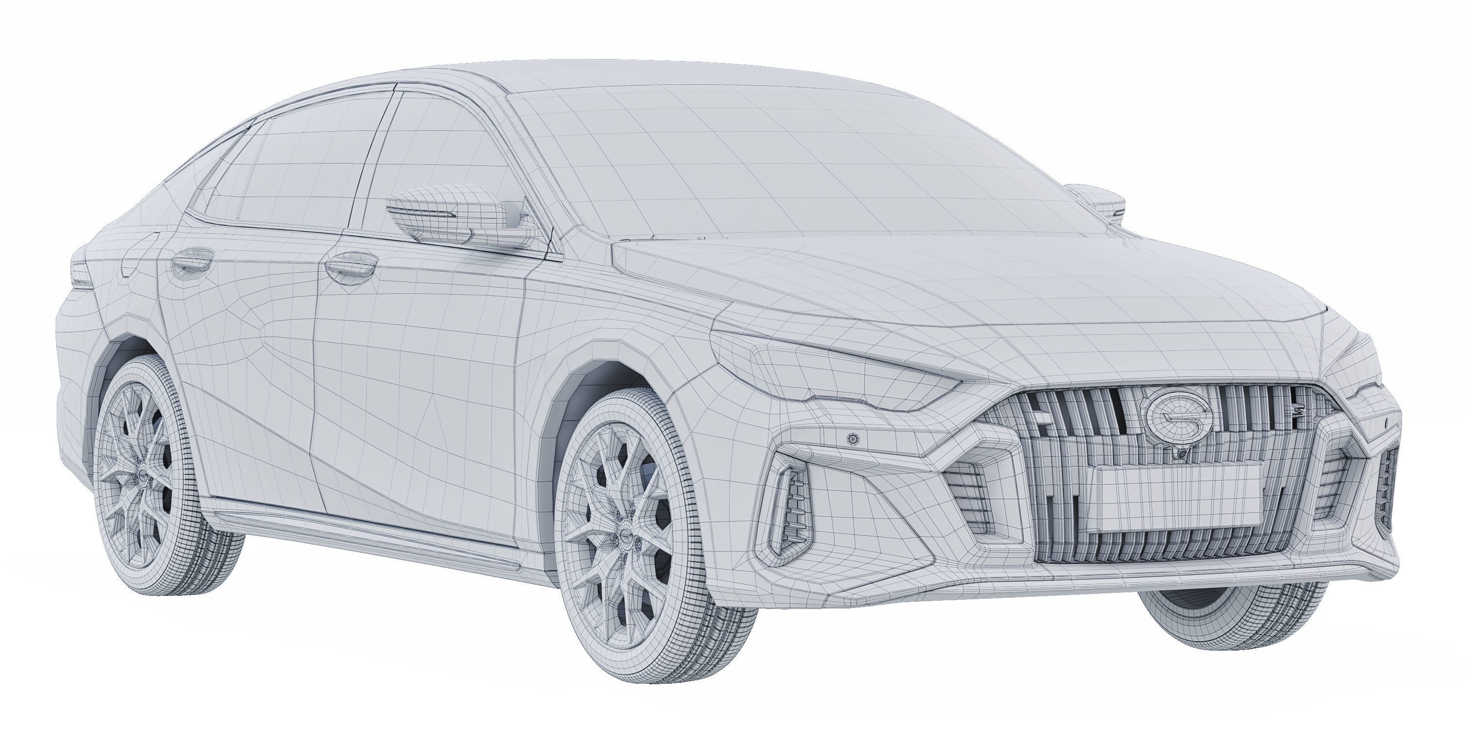 GAC Empow 3D model_4