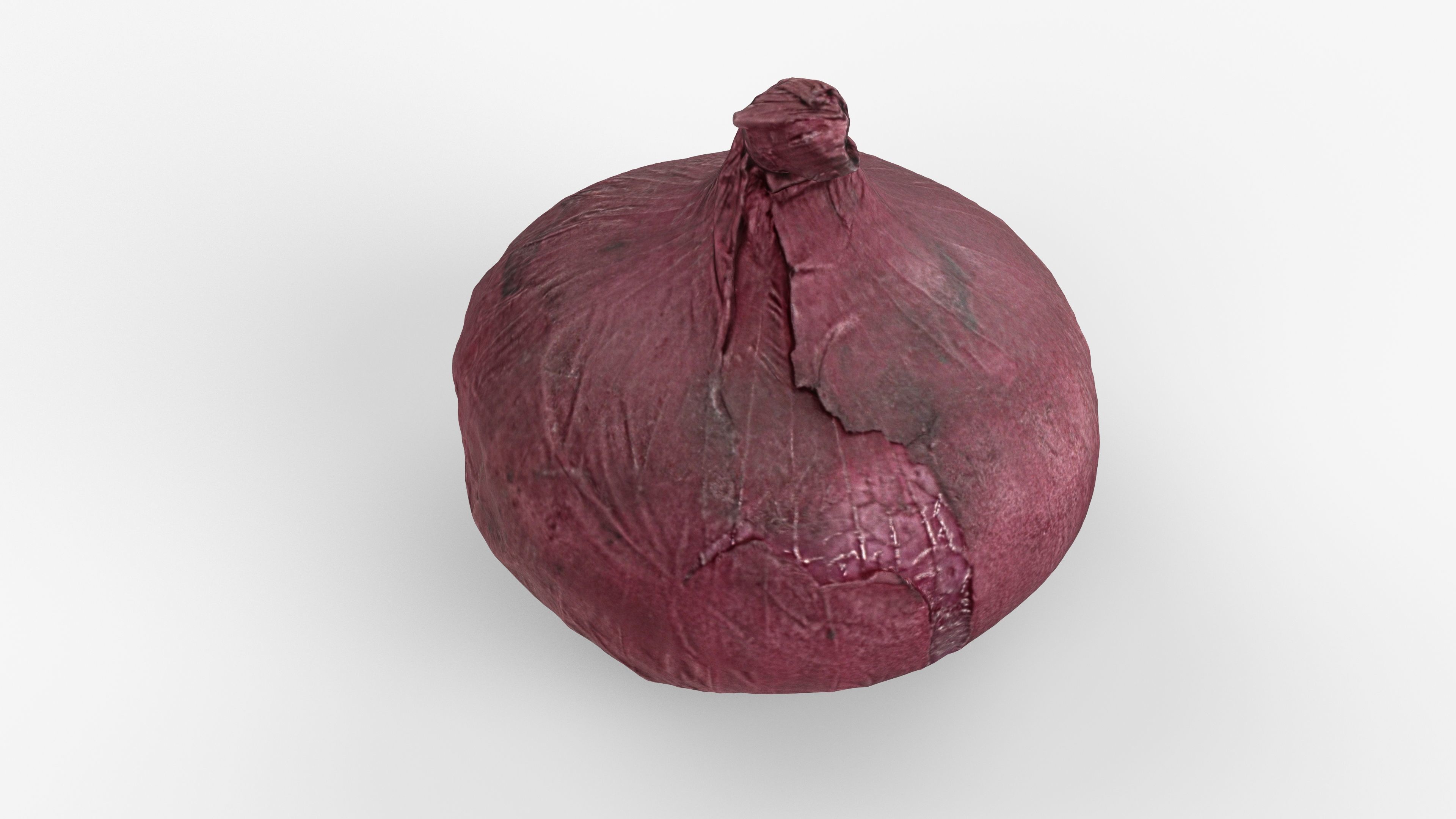 Photorealistic 3D scan of onion Low-poly 3D model_13
