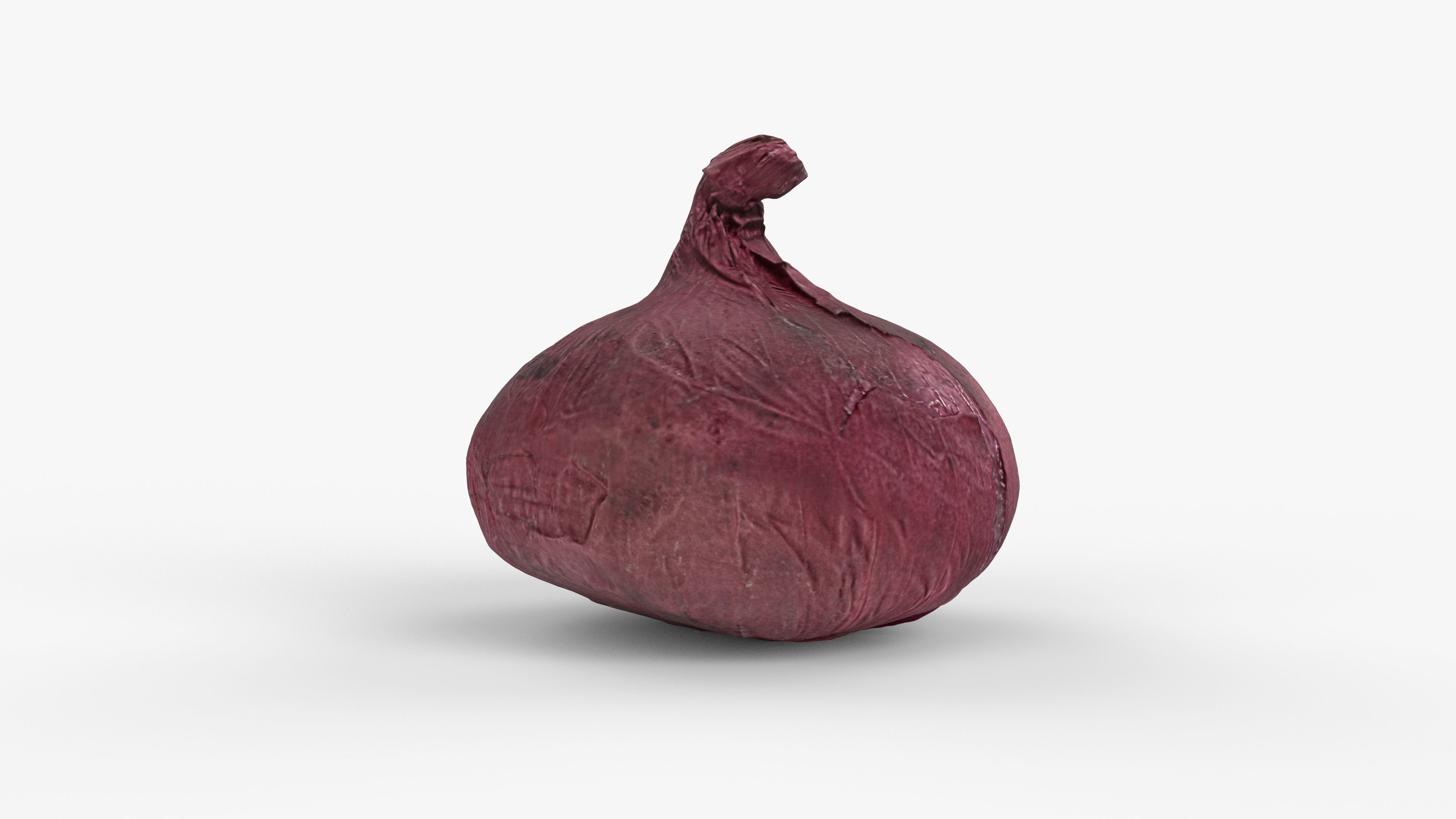 Photorealistic 3D scan of onion Low-poly 3D model_5