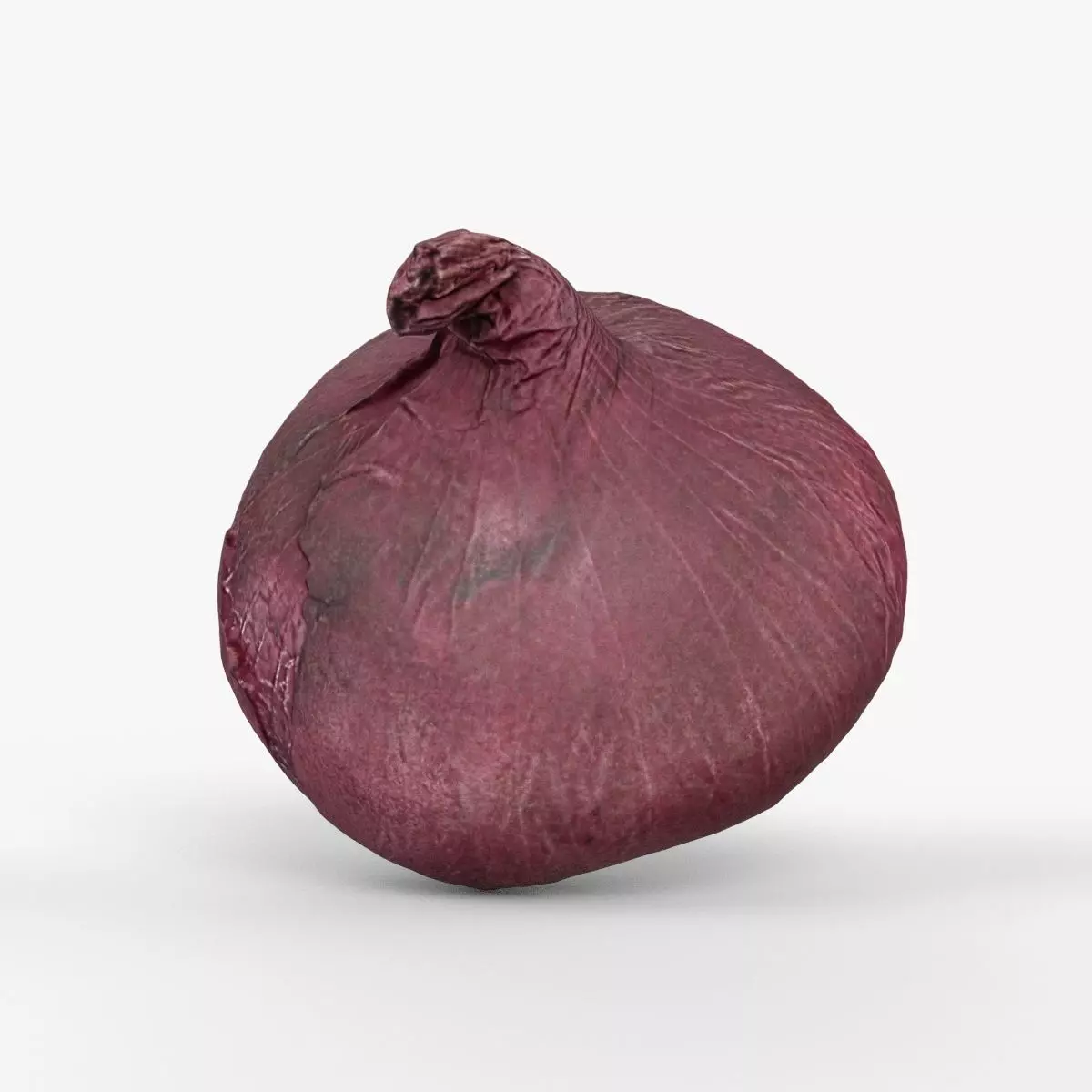 Photorealistic 3D scan of onion Low-poly 3D model_0
