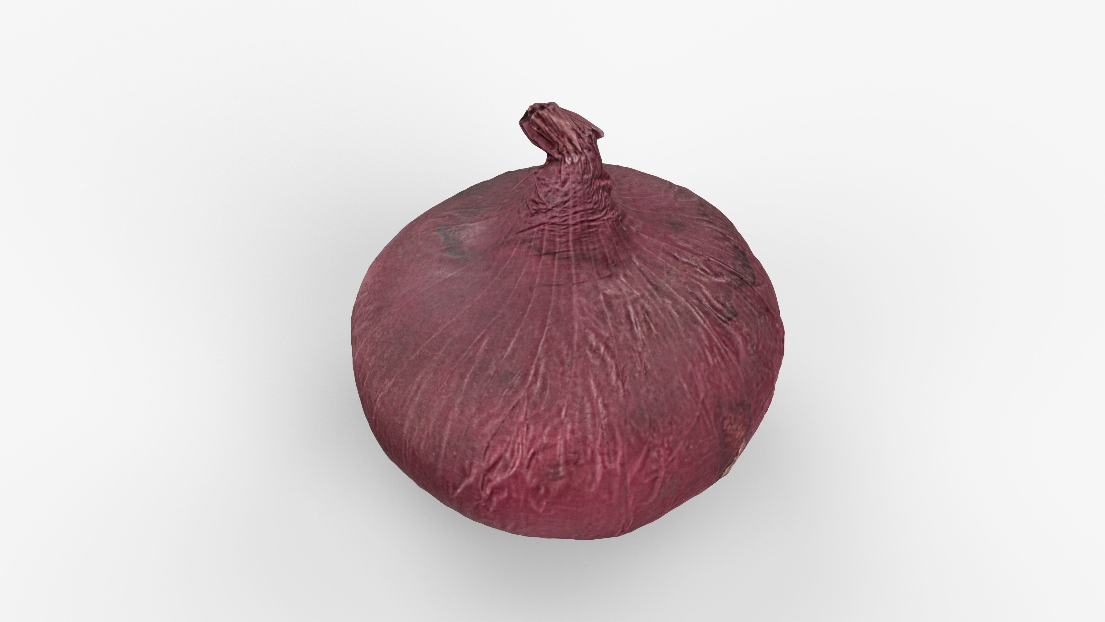 Photorealistic 3D scan of onion Low-poly 3D model_8