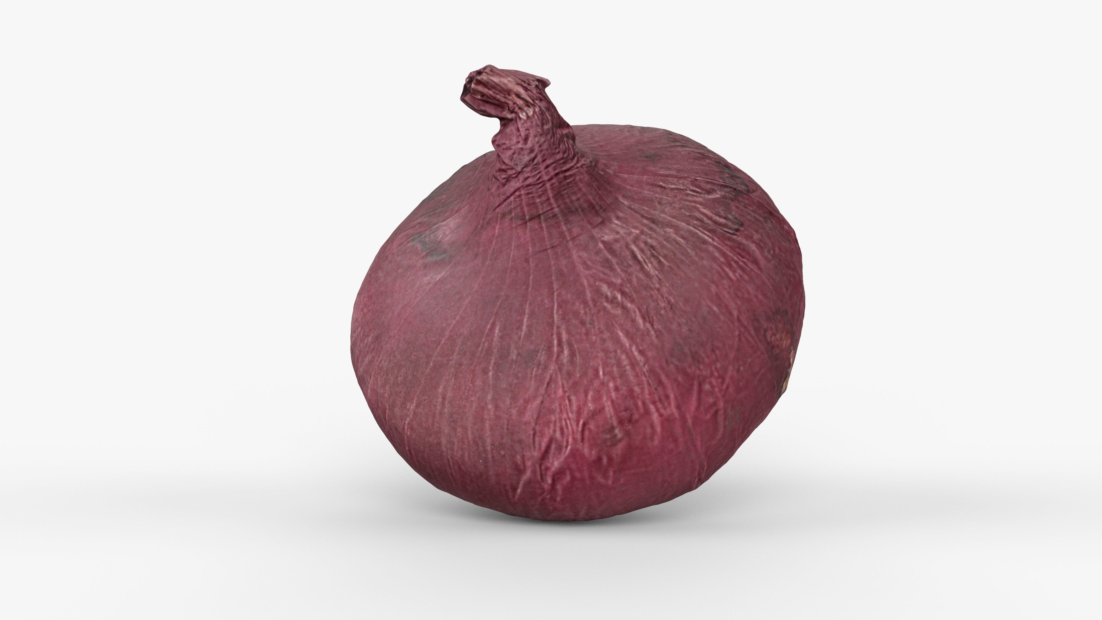 Photorealistic 3D scan of onion Low-poly 3D model_12