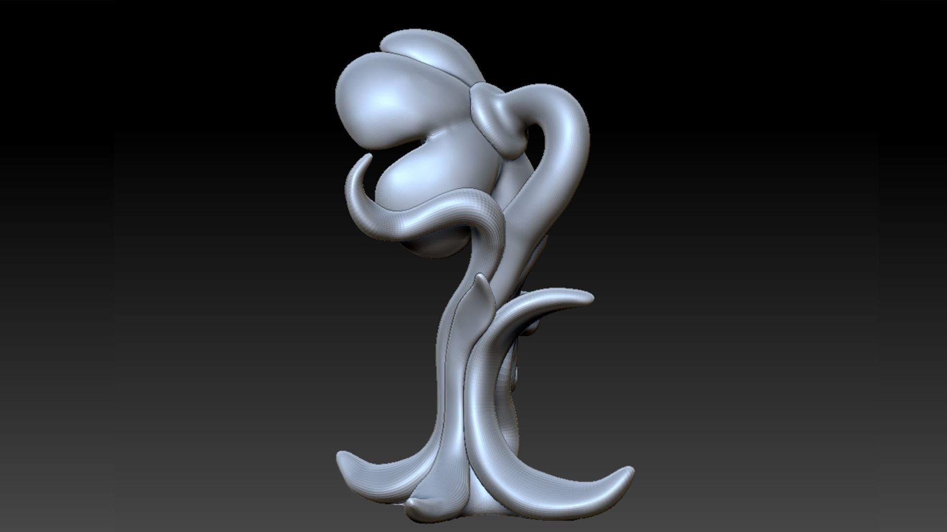 Living Flower 3D print model_5