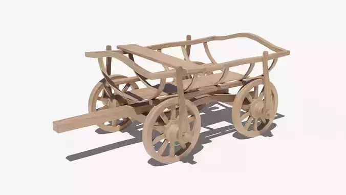 Ukrainian Wooden Cart
